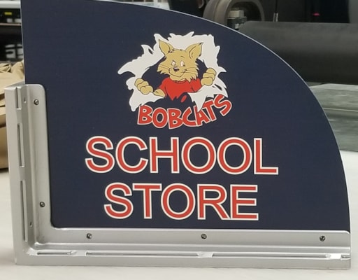Spaces where signs can benefit your school