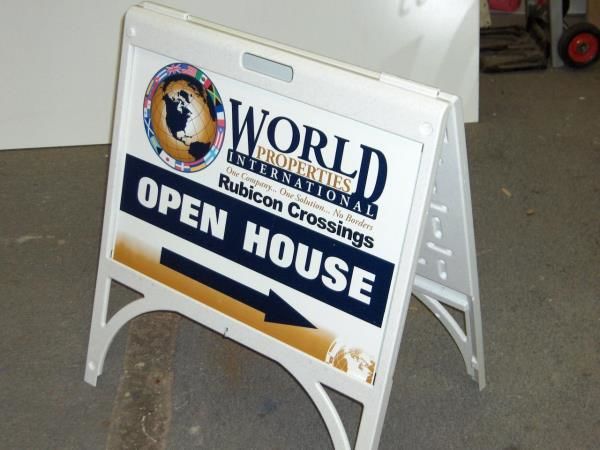 Real Estate Sign Frames