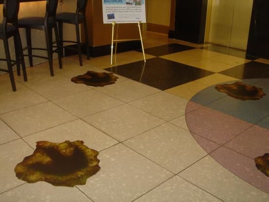 FC006 - Custom Floor Graphic for Hospitality & Lodging 