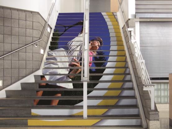 FC021 - Custom Floor Graphic for Entertainment