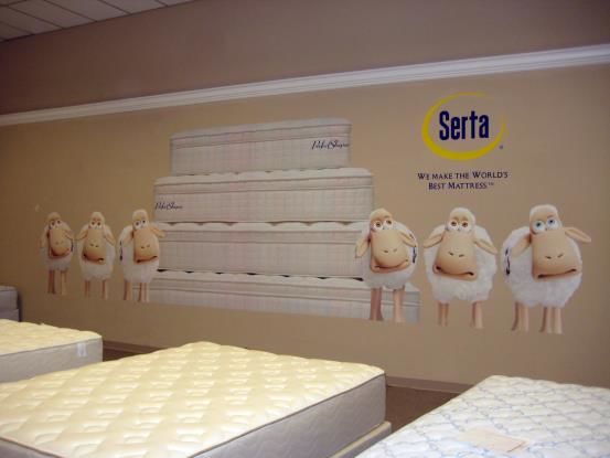 WG019 - Custom Wall Graphic for Retail