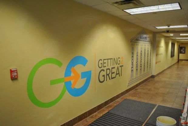 WG027 - Custom Wall Graphic for Healthcare