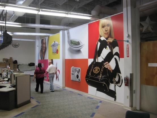 WM003 - Custom Wall Mural for Retail