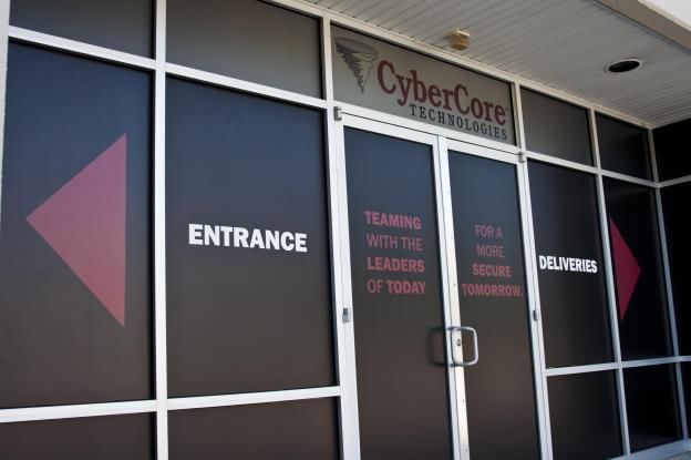 WIN068 - Custom Window Graphic for Professional Services