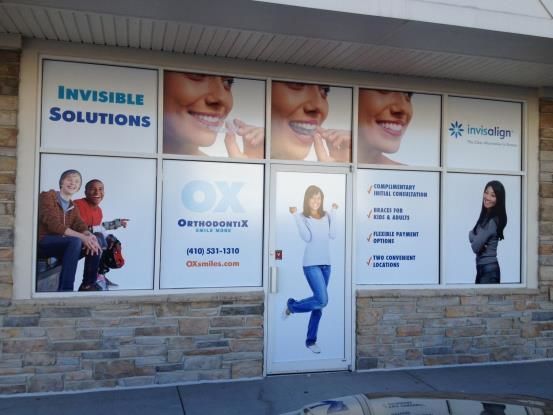 WIN088 - Custom Window Graphic for Healthcare