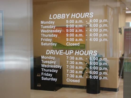 WIN131 - Custom Window Graphic for Banking & Finance 