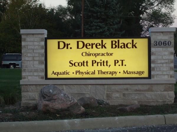 BMS001 - Custom Backlit Monument Sign for Healthcare