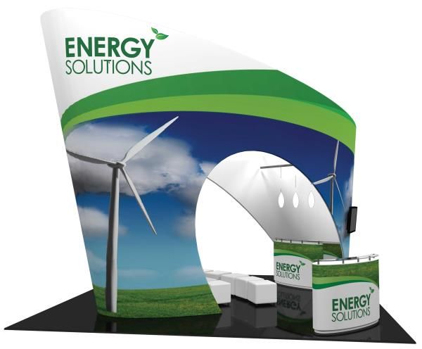 MOD034 - Custom Trade Show Exhibit for Professional Services