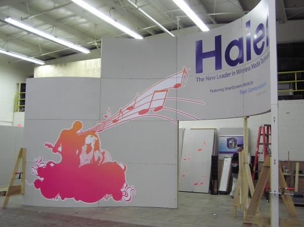 MOD043 - Custom Trade Show Exhibit for Manufacturing