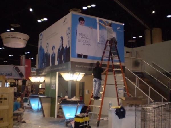 MOD051 - Custom Trade Show Exhibit for Manufacturing