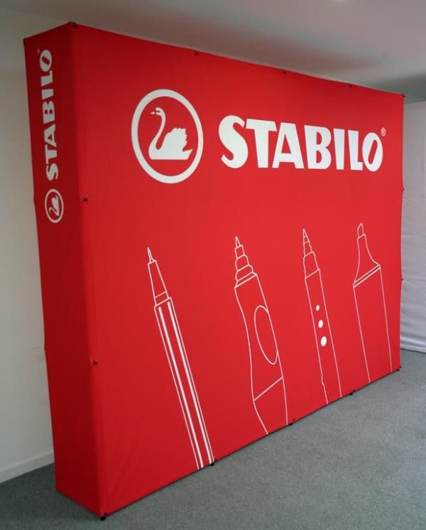 PU016 - Custom Pop-Up Trade Show Booth for Manufacturing