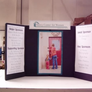 TD003 - Custom Table Top Display for Non-Profits & Associations