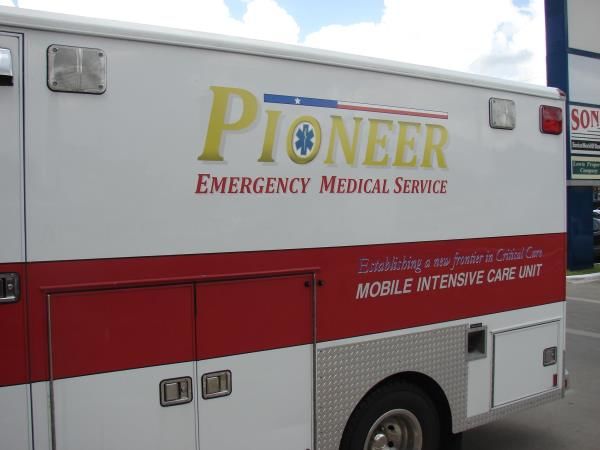 EVR003 - Custom Emergency Vehicle Reflective Striping & Chevron for Healthcare