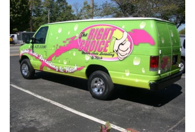 New work vehicle? Turn it into a mobile billboard!