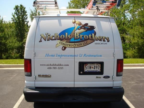 VL068 - Custom Vehicle Lettering for Construction