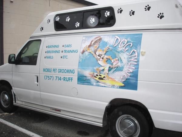 VL191 - Custom Vehicle Lettering for Service & Trade Organizations