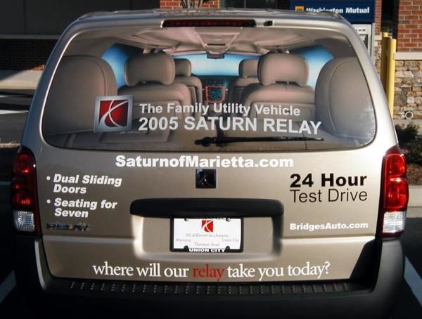 VWG006 - Custom Window Graphic for Auto Dealerships & Services 