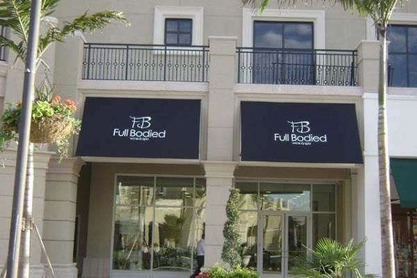 AWN015 - Architectural Signage - Custom Awnings 