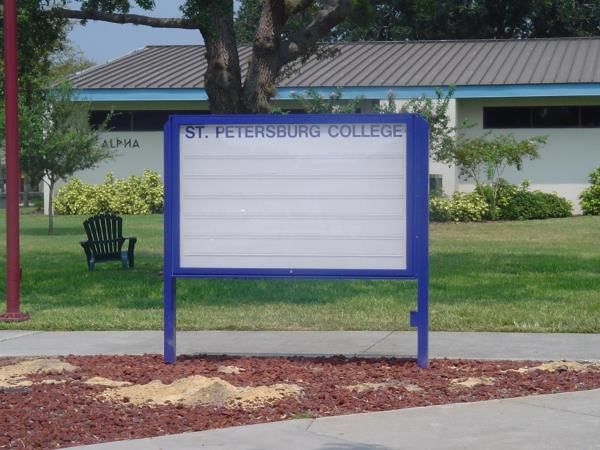 CLS004 - Custom Changeable Letter Sign for Education