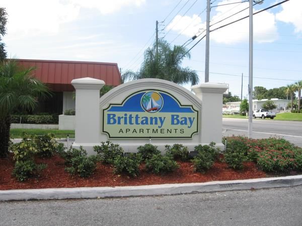 MON012 - Custom Monument Sign for Property Management