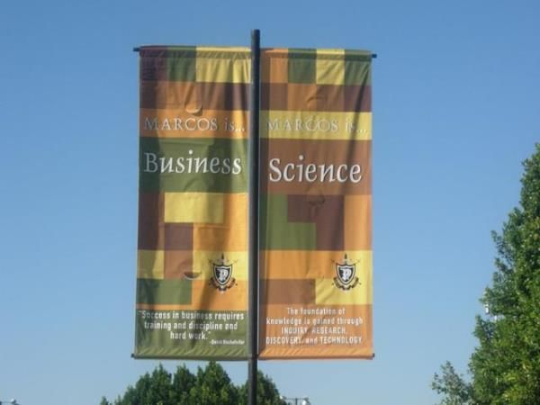 PB015 - Custom Boulevard Banner for Education