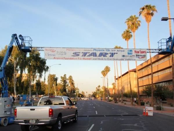 MESH023 - Custom Mesh Banner and Building Wrap for Non-Profits & Associations 