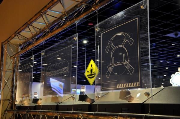 ACR020 - Custom Acrylic Display for Entertainment