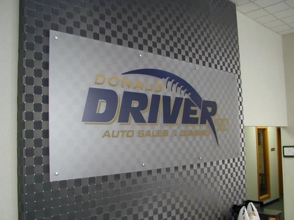 ACR054 - Custom Acrylic Display for Auto Dealerships & Services 