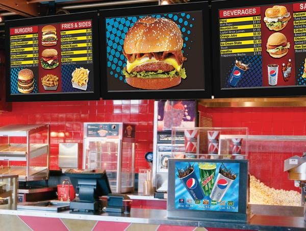 MENU007 - Custom Menu Sign for Restaurant