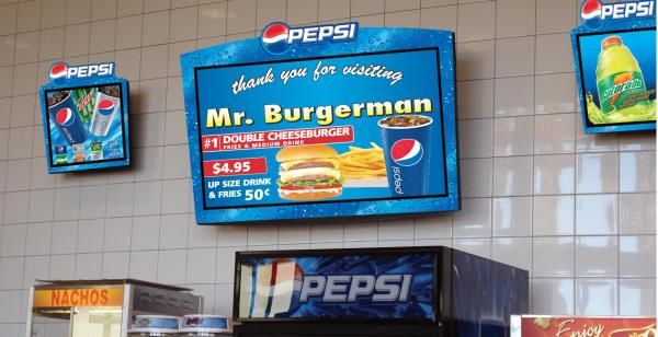 MENU008 - Custom Menu Sign for Restaurant