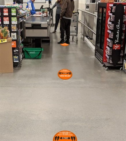 Social Distancing Signs in [city]