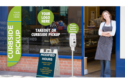 Reusing COVID Signs & Graphics