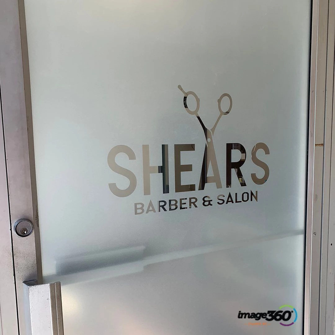 Ensure you make the most of Frosted glass stickers while marketing your  business. - Nova Sign Printing