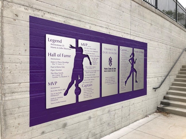 School & University Event Signs