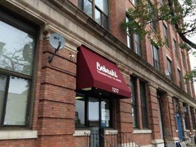 Storefront Awning on City Building