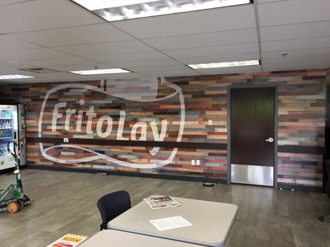 Colorful Wall Mural for Frito Lay