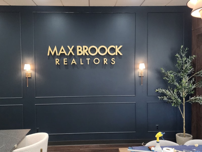 3D Signs & Dimensional Letters | Real Estate | Aluminum