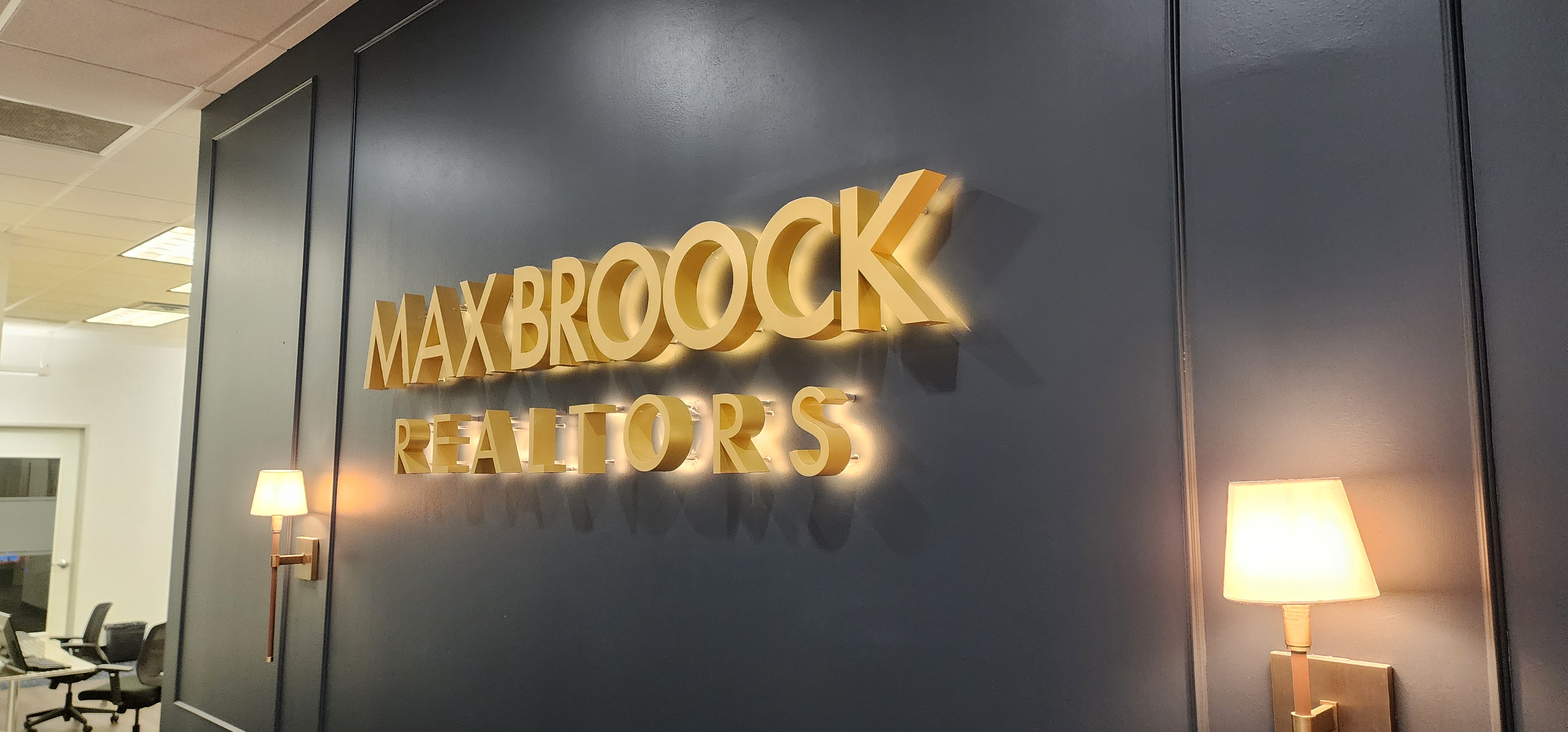3D Signs & Dimensional Letters | Real Estate | Metal