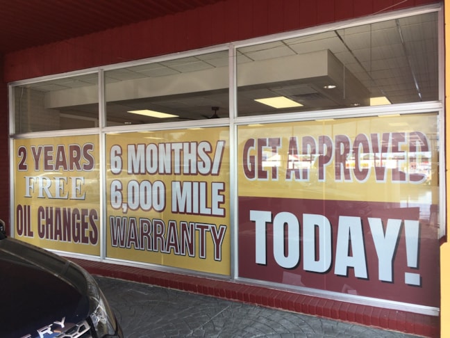 Window Decals, Signage & Graphics