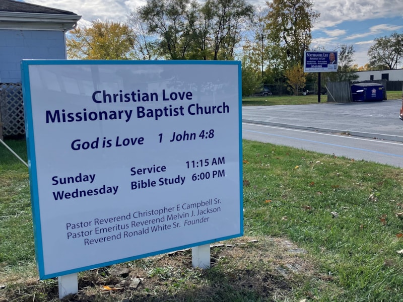 Lightbox Signs | Churches & Religious Organizations | Indianapolis, IN | Aluminum