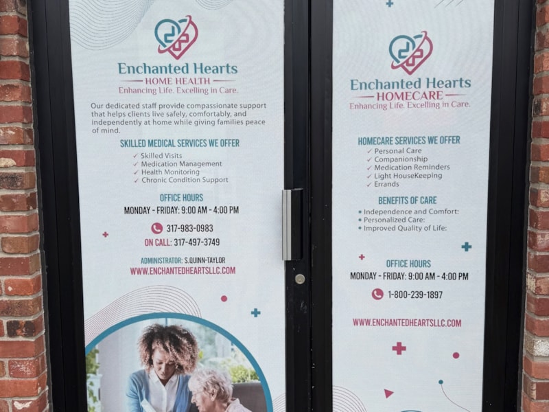 Window Graphics | Healthcare | Greenwood, IN | Vinyl