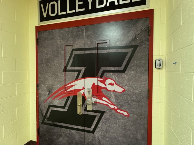 Door Decals | College & University Signage | Indianapolis, IN | Vinyl