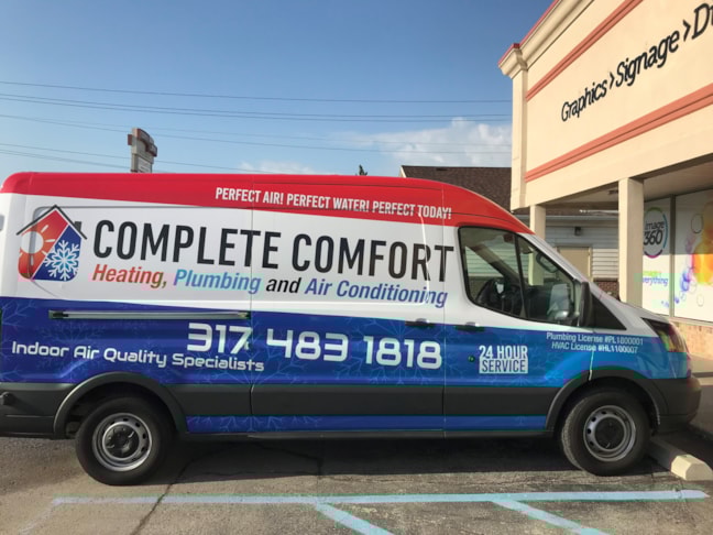 Full Van Wrap for Complete Comfort in Greenwood,IN