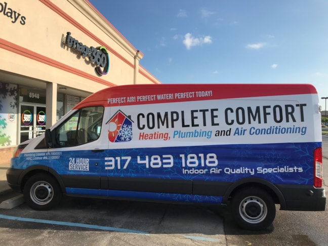 Full Van Wrap for Complete Comfort in Greenwood,IN
