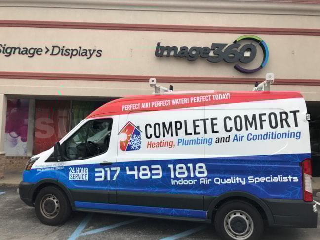 Full Van Wrap for Complete Comfort in Greenwood,IN