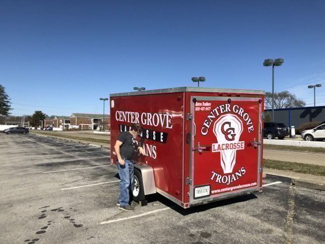 Partial Wrap for Center Grove Lacrosse