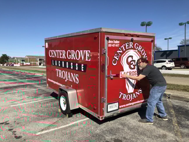 Partial Wrap for Center Grove Lacrosse