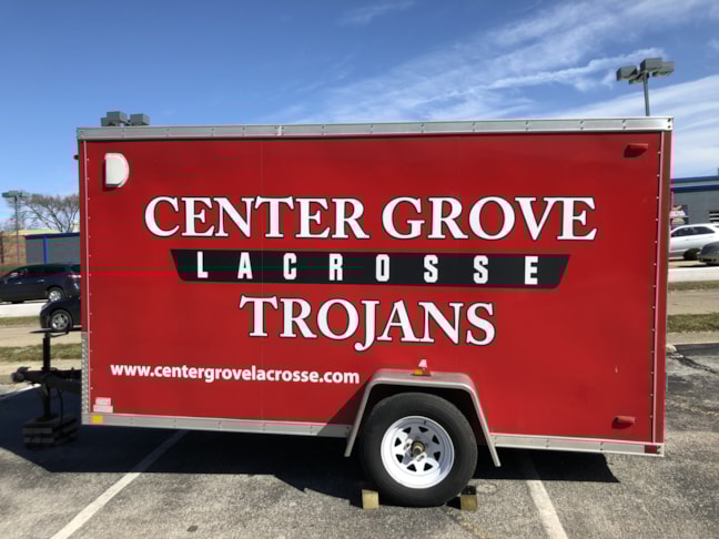 Partial Wrap for Center Grove Lacrosse