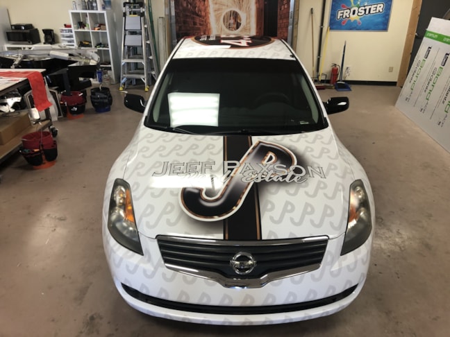 Full Vehicle Graphics Wrap for Jeff Paxson Real Estate 