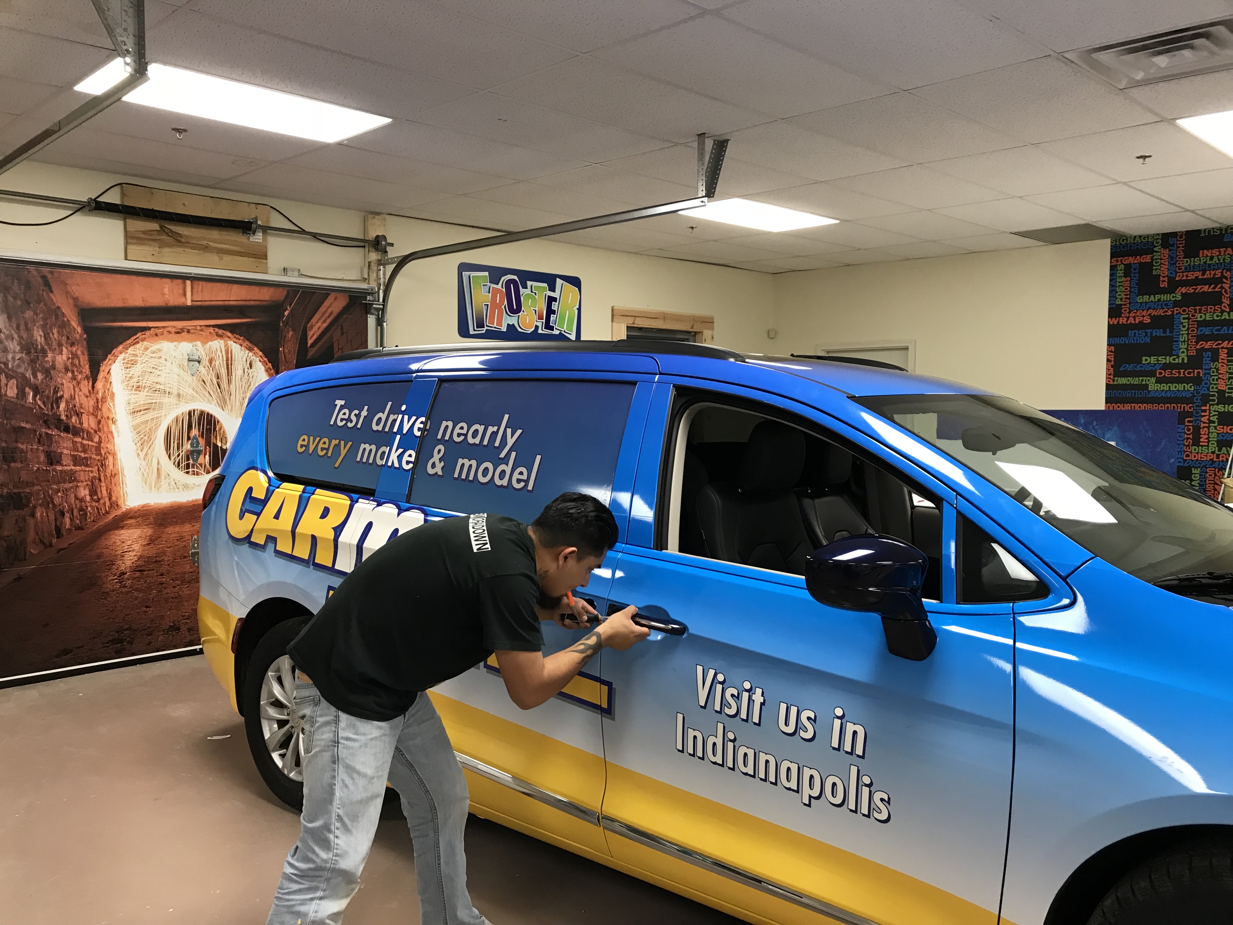 Full Vehicle Wrap for Carmax in Indianapolis, IN